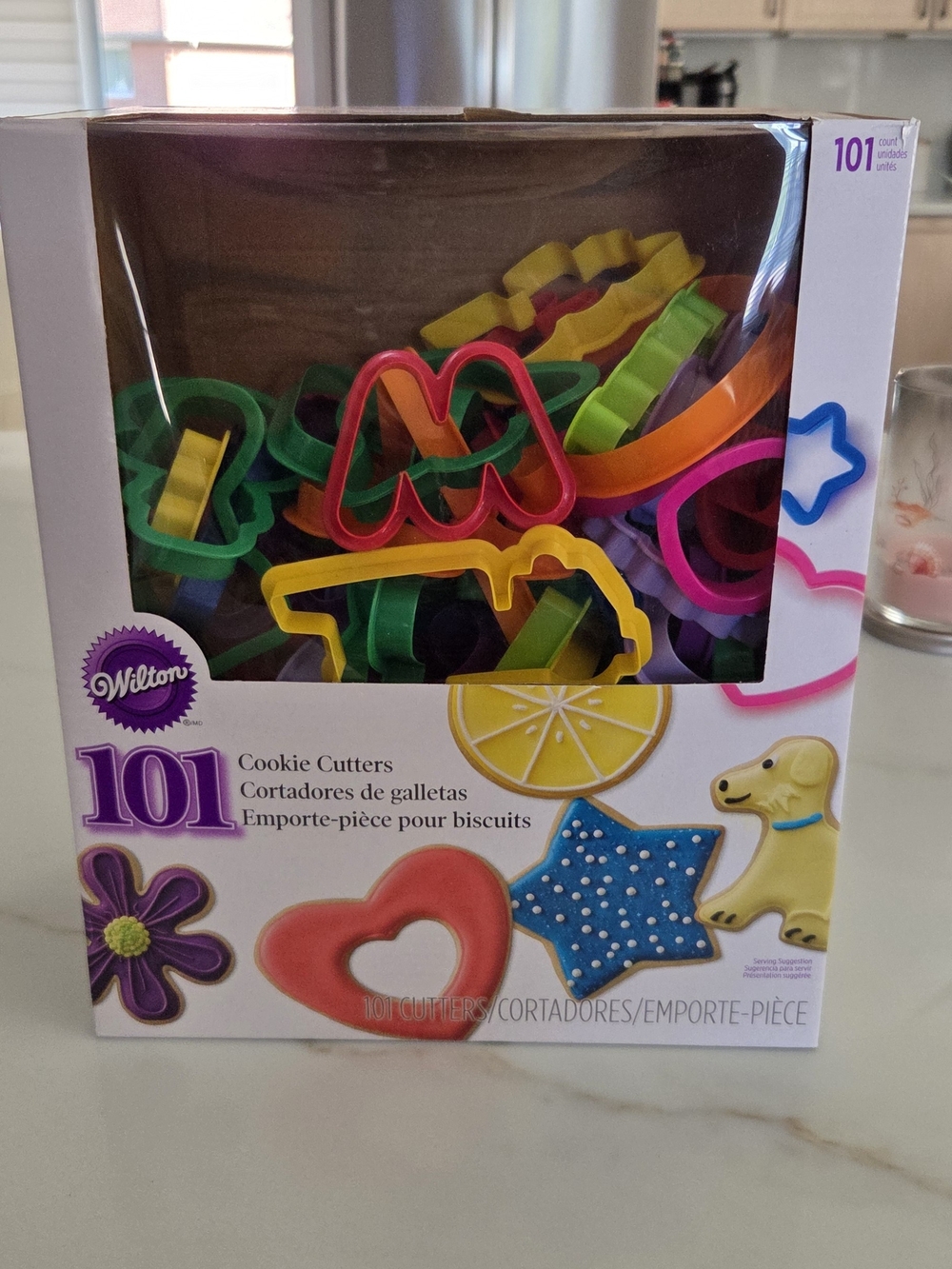 Wilton Bright Multicolor 101 Cookie Cutter Set